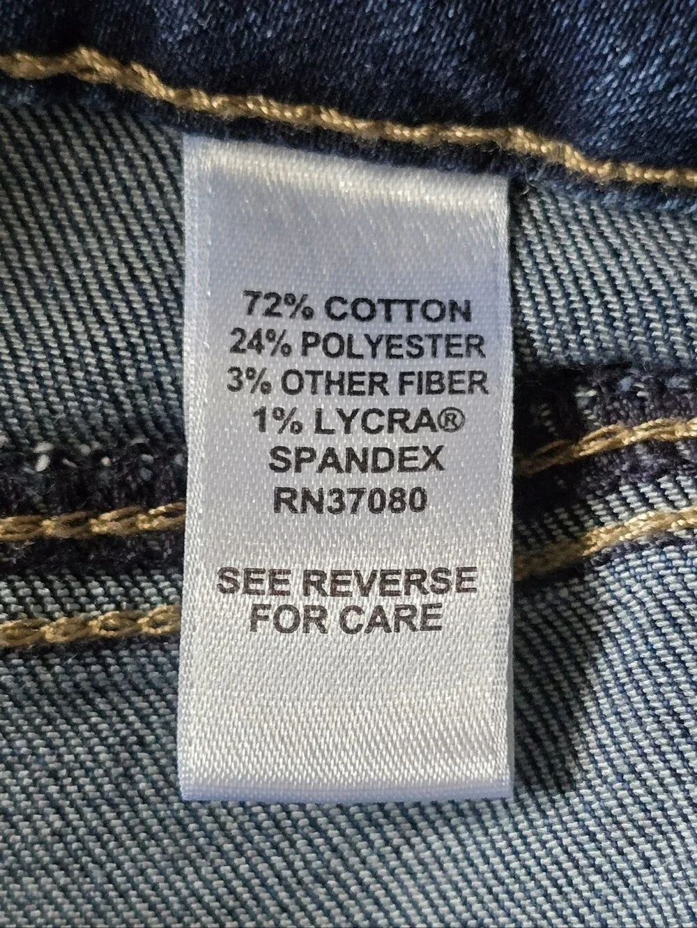 Est. 1946 Rhinestone Tie Waist Capri Jeans | Size 16